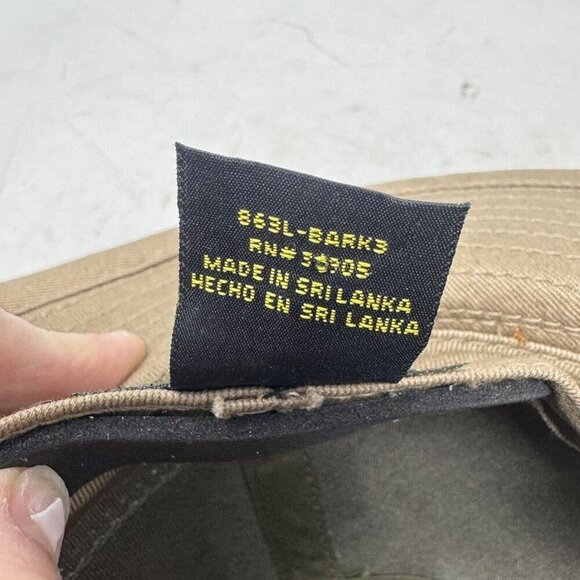 Dorfman Hat Co. Men's Twill Outback Hat beige UPF 50 size Large - Picture 9 of 10